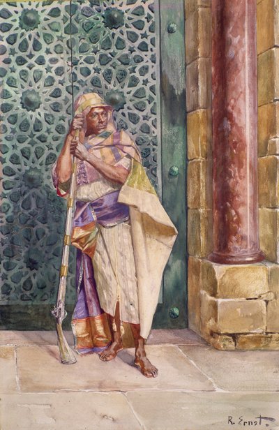 The Harem Guard by Rudolphe Ernst